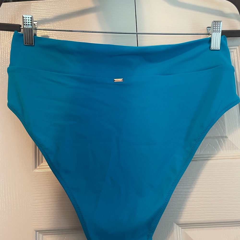 PINK Victoria's Secret Vibrant Blue Bikini Set XL - Picture 4 of 6